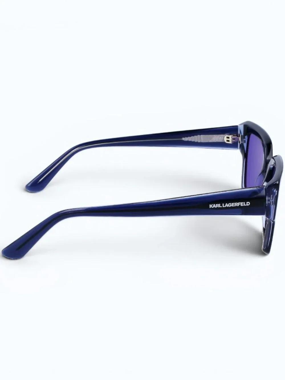 Karl Lagerfeld Blue Square Sunglasses